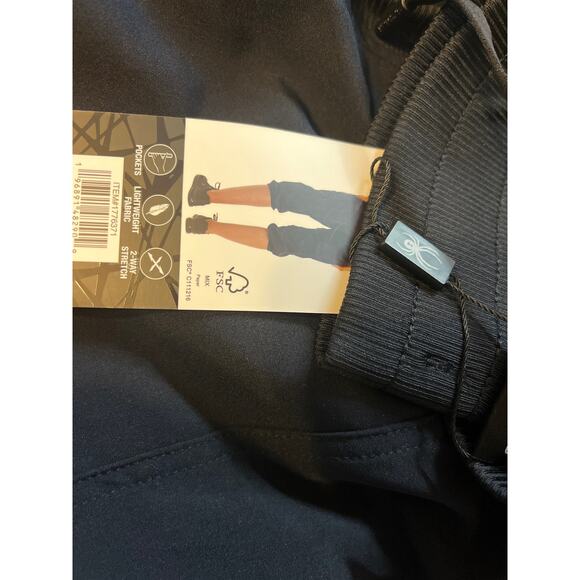 Spyder Ladies' Active Woven Black Capris SIze XL - Picture 3 of 3